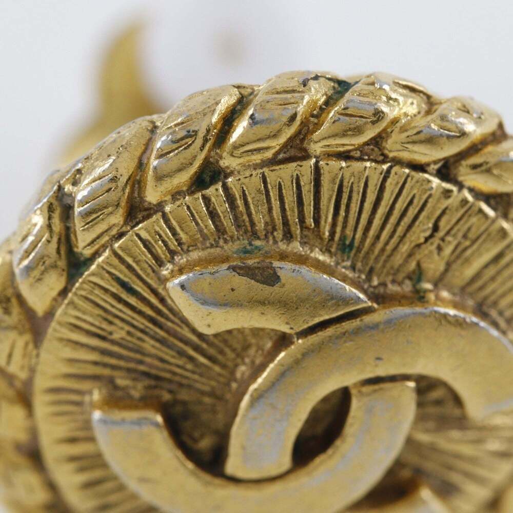 CHANEL Authentic Gold Earrings - Picture 6 of 9